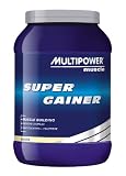 MULTIPOWER Protein-Shake Supergainer, Erdbeer, 1,1 kg Dose