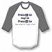 Press 1 for English - Humorous / Funny Jersey - 3/4 Sleeve
