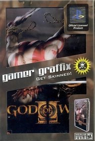 PS2 Slim God of War 2 Skin