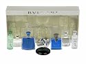 Bulgari BVLGARY femme / woman Miniatures / Geschenkset (OMNIA CRYSTALLINE edt 5 ml, FEMME edp 5 ml, EAU THE VERT edt 5 ml, BLV edp 5 ml, BLV Homme edt 5 ml, Eau the blanc edt 5 ml, Homme edt 5 ml, Aqua Homme edt 5 ml