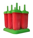 Groovy Freezer Popsicle Molds - Includes Free Popsicle Recipe eBook with 27 Delicious Recipes ($14.99 value) - Buy 3 Get Free Shipping! - 100% BPA Free & FDA Approved - Built-in Drip Guards Keep Kids' Hands Clean - 90 Day Money-Back Guarantee