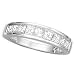Platinum 1 ct. Princess Cut Diamond Wedding Band