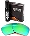 Polarized Ikon Iridium Replacement Lenses For Dragon Calavera Sunglasses - Emerald Green Mirror