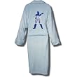 Elvis Presley Light Blue Terry Bathrobe
