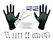 16G Piercing Kit, Body Piercing Kit Stainless Steel (Ear, Eyebrow, Nipple, Lip, Nose) 20 Pieces