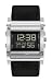 Black Dice BD-035-01 Gents Rotating Analogue & Digital Black Leather Strap Watch