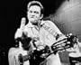 Johnny Cash (Middle Finger) Glossy Music Photo Photograph Print - 8x10