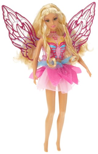 Childrens Toyshop  Spielwaren : Mattel L6860 - Barbie Fairytopia Lichterglanz Fee Elina