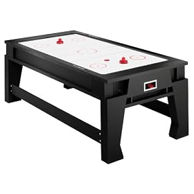 Click here to buy Harvard G05204W Game Choice 7-Foot 2-in-1 Air Hockey Billiard Combination Flip Table.