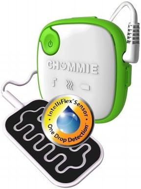 Theos Medical Systems TCE25G Chummie Elite Bedwetting Alarm with 5 Tones, Vibration and One Drop Detection Technology, Green