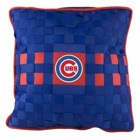 Chicago Cubs Woven Pillow