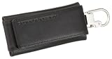 Porsche Design KeyCase H4 09/12/79667-01 Unisex - Erwachsene Schl&uuml;sselanh&auml;nger, Schwarz  (black), 8,5x2,5 cm (B x H x T)