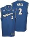 John Wall Jersey: adidas Blue #2 Replica Washington Wizards Jersey