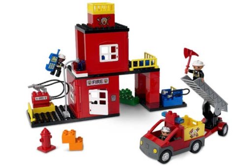 Childrens Toyshop  Toys : Lego Duplo Fire Station