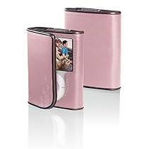 Belkin iPod Nano 3G Leather Folio - Cameo Pink/Chocolate