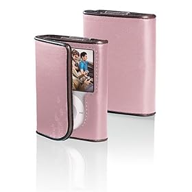 Belkin iPod Nano 3G Leather Folio - Cameo Pink/Chocolate