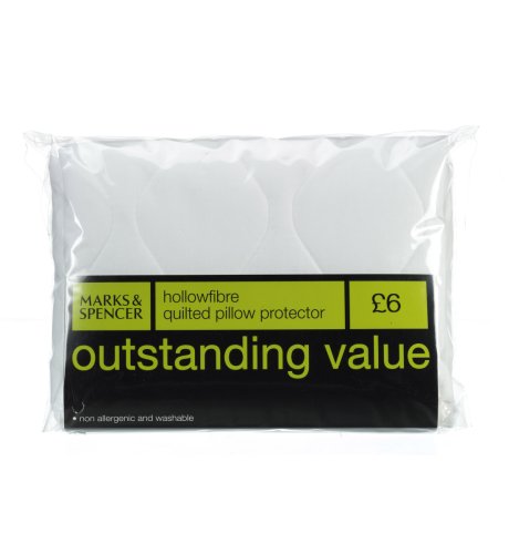Hollowfibre Quilted Pillow Protector