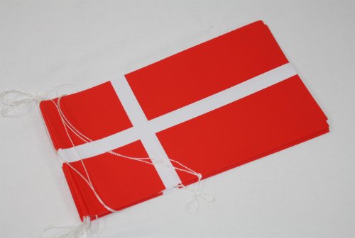 5 Meter FAHNENKETTE – DÄNEMARK –