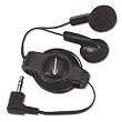 Retractable Ear Bud Headphones, Compact Size (IVR37606)