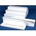 6 White Leather Bracelet Watch Gift Boxes Showcase Displays