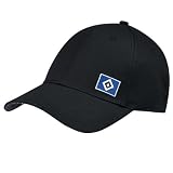 BASE CAP KAPPE MÜTZE HAMBURGER SV HSV Klassik schwarz
