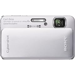 Sony DSC-TX10S Digitalkamera (16 Megapixel, 4-fach opt. Zoom, wasserdicht bis 4m,Full HD Video, 7,6 cm (3 Zoll) Display) silber