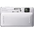 Sony DSC-TX10S Digitalkamera (16 Megapixel, 4-fach opt. Zoom, wasserdicht bis 4m,Full HD Video, 7,6 cm (3 Zoll) Display) silber