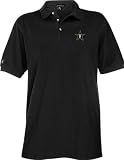 Vanderbilt Commodores Black Classic Pique Stainguard Polo Shirt