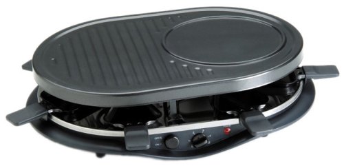 Steba Raclette für acht Personen mit Crepe-Bereich