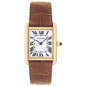 Click here to buy Cartier Tank Louis 18kt Yellow Gold Ladies Watch W1529856 by Cartier.
