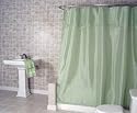 Jenny Sage Green Fabric Shower Curtain