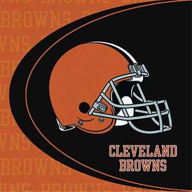 Cleveland Browns Napkins - NFL licensed