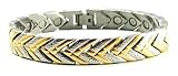 Herringbone ~ Titanium Magnetic Therapy Bracelet - Size 6.0