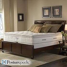 Springport Ultra Plush King Ultra Plush Euro Pillowtop Sealy Posturepedic Mattress Set by Costco