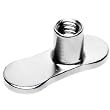 Grade 23 Solid Titanium Single Piece No Hole Dermal Anchor