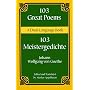 103 Great Poems (Dual-Language) (Dual-Language Book)