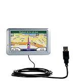Classic Straight USB Cable for the Garmin Nuvi 710 with Power Hot Sync and Charge capabilities - Gomadic Brand w/ TipExchange Technology