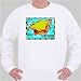 Sweatshirt with Eurasia, map, international