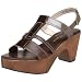 Robert Clergerie Women's Paz Wood Flexi Sandal