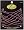 Zhoe Double Hair Combs 10008 Purple