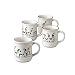 Pfaltzgraff Penguin Skate 12 Ounce Mugs, Set of 4
