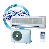 18000BTU TOYO Digital Dc Inverter Ductless Mini Single Split Air Conditioner with Heat Pump or Mini Central Single Split Air Conditioner with Heat Pump or Single Split AC System with Heat Pump