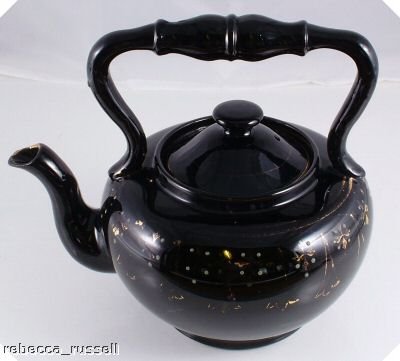 c1840 Jackfield Red Clay Teapot No damage