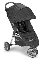Baby Jogger City Mini Single Stroller - Black/Black