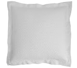 DKNY Pure Periwinkle European Sham, White