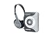 Panasonic RQ-CW02EG-K tragbarer Kassettenspiler schwarz