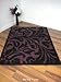 Element Warwick Rug. Black/Purple. V-Sizes