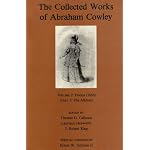 The Collected Works of Abraham Cowley; Volume 2 : Poems (1656); Part I: The Mistress book cover