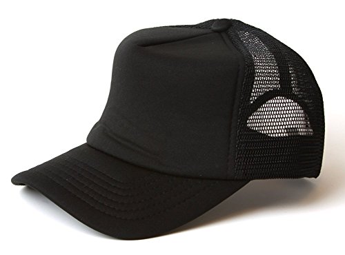 Vintage Trucker Hat Solid - Black