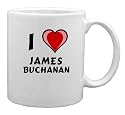 I Love James Buchanan Mug